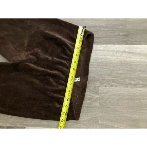 No Boundaries Brown Corduroy and Leopard Print Leggings, Size Medium, Lot of 2 - Picture 9 of 11